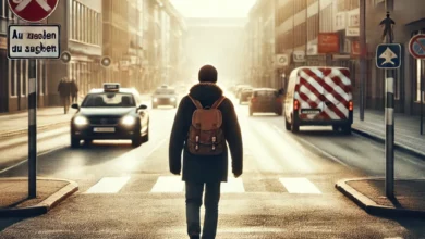 Welche Pflichten habe ich als Fußgänger